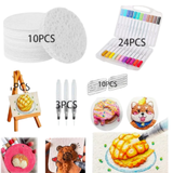 MagicFoam – Färgglad och kreativ – Kreativ texturpenna-set