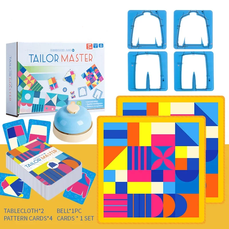 PatternMaster – Pedagogiskt & Strategiskt – Matchningsspel med färger och former
