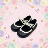 MiniChic – Elegans & stil – barntofflor med rosett