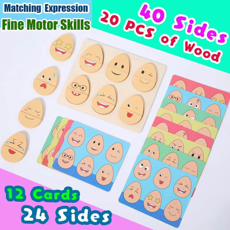 Woods™ - Expression Eggs - Det interaktiva inlärningsspelet