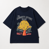 MushroomPlay – Casual & Streetwear – Oversized T-shirt med svampmotiv