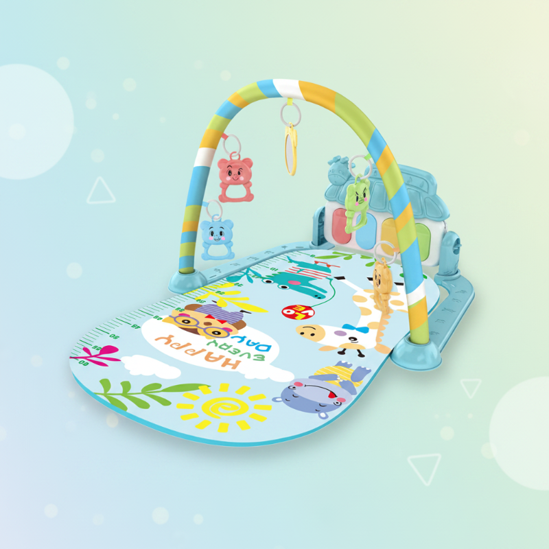 Musical Baby Play Gym – Färgglatt & pedagogiskt – Babygym-matta