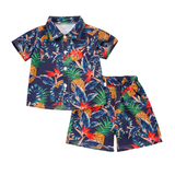 Mini Fashion™ - Fräsch och glad - Blommigt set för pojkar