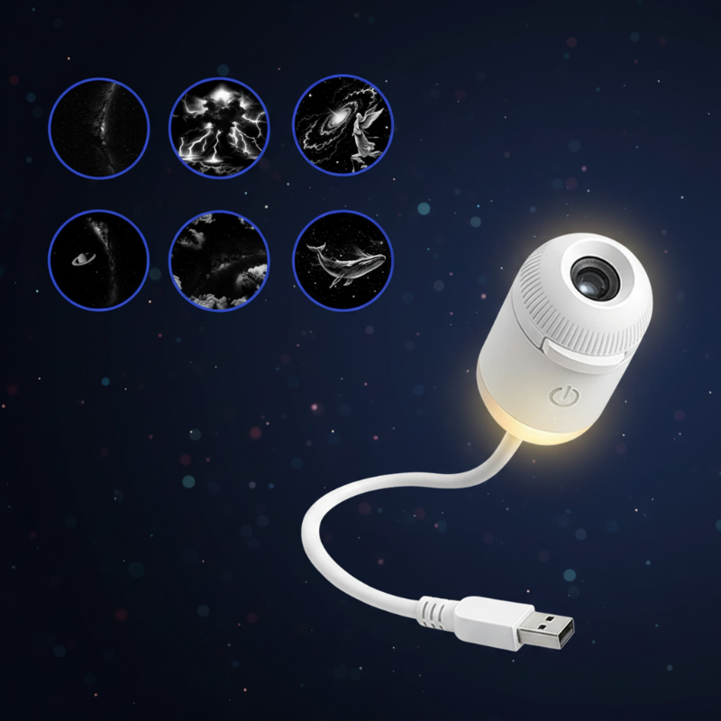 NightSky – Dimmbar & magisk i sovrummet – LED Galaxy-lampa