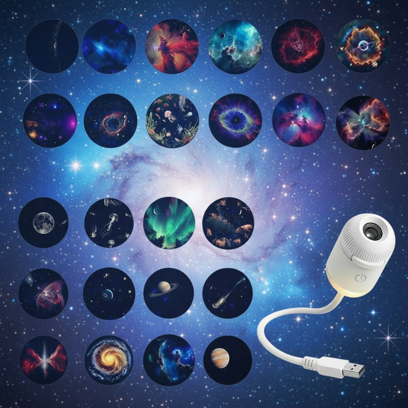 NightSky – Dimmbar & magisk i sovrummet – LED Galaxy-lampa