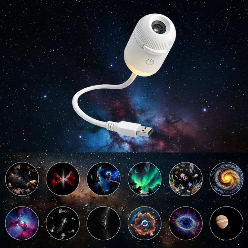 NightSky – Dimmbar & magisk i sovrummet – LED Galaxy-lampa