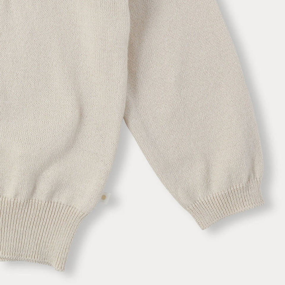 Thin Cotton Pullover – Ljus & Komfort – Stickad barntröja