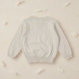 Thin Cotton Pullover – Ljus & Komfort – Stickad barntröja