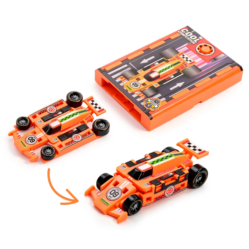 SpeedTransform – Aktiv & interaktiv – Ombyggbar racerbil