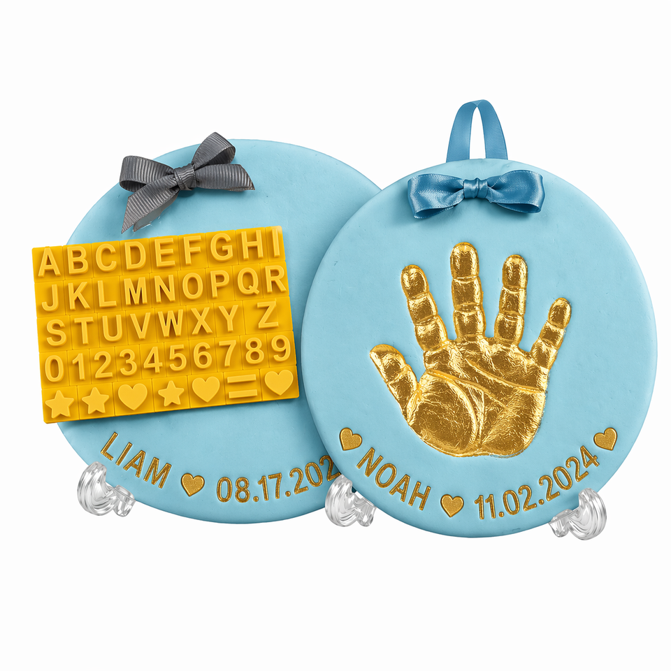 Baby Imprint Clay Kit – Minnen & Unikt – Lera-avtrycksset