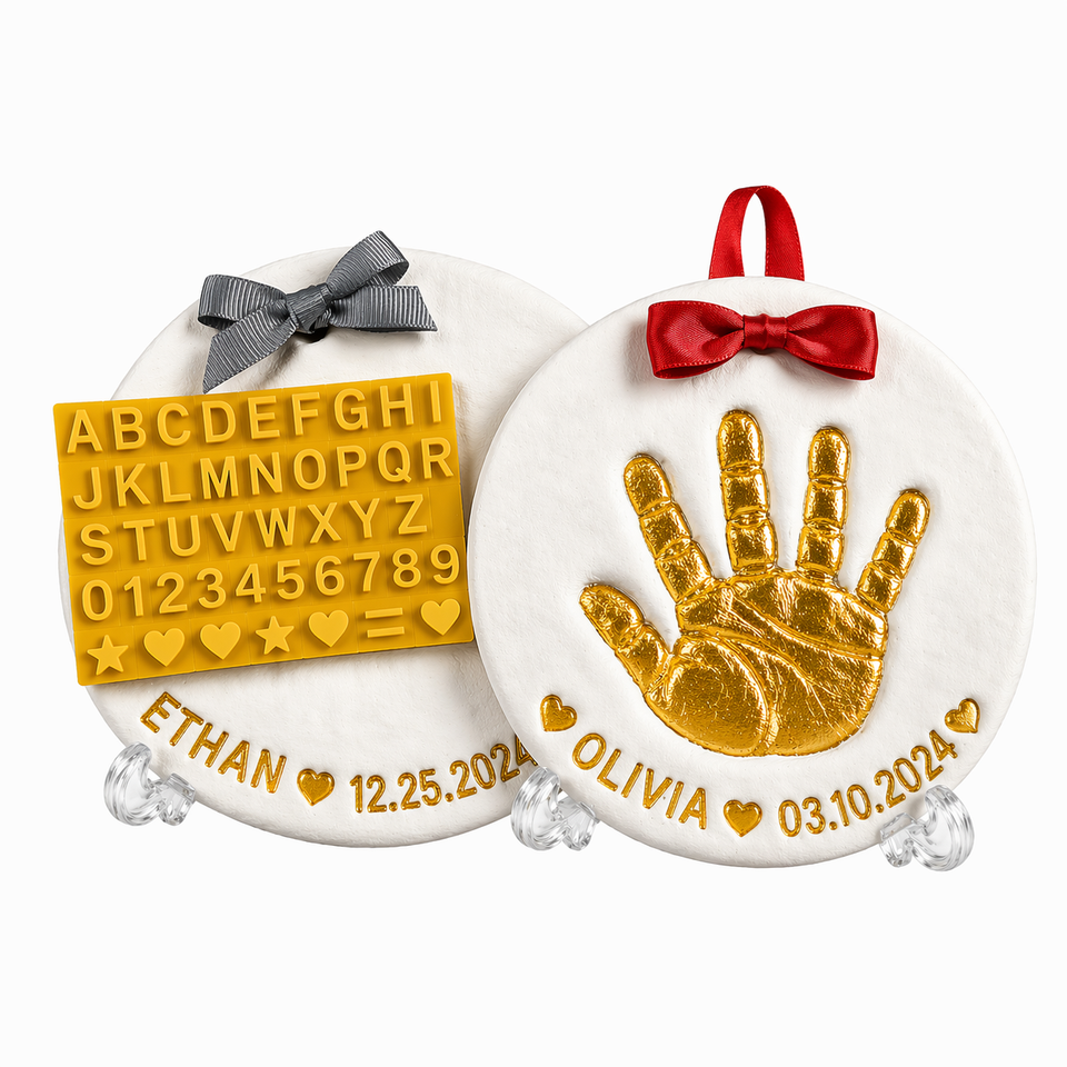 Baby Imprint Clay Kit – Minnen & Unikt – Lera-avtrycksset