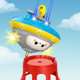 Tightrope Walking UFO Toy – Interaktivt & fascinerande – Balansrobot-leksaker