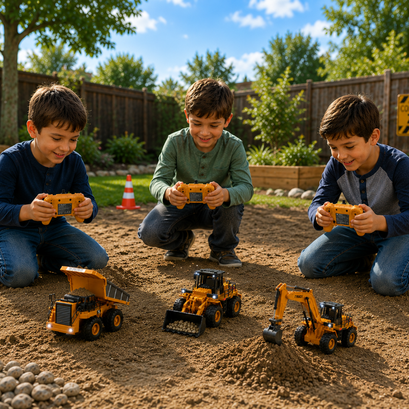 Power Machines – Realistiskt & pedagogiskt – RC-byggfordon