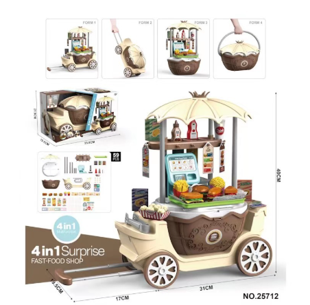 Candy Cart™ – Interaktiv leksaksvagn i olika teman