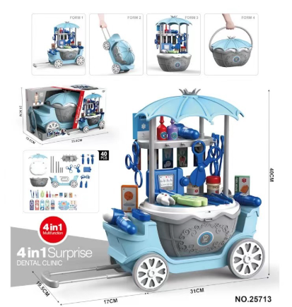 Candy Cart™ – Interaktiv leksaksvagn i olika teman
