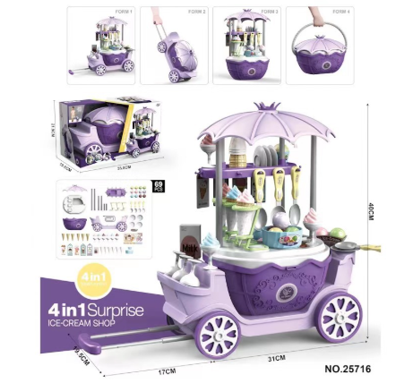 Candy Cart™ – Interaktiv leksaksvagn i olika teman