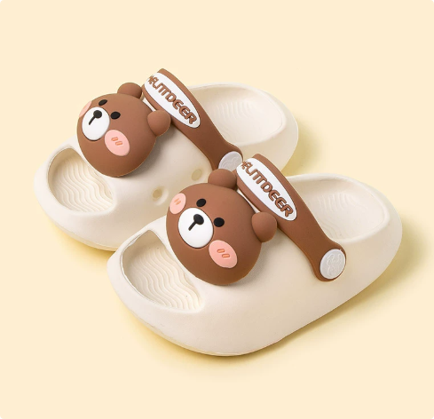 Mini Fashion – Glad och trygg – Polka Strandtofflor