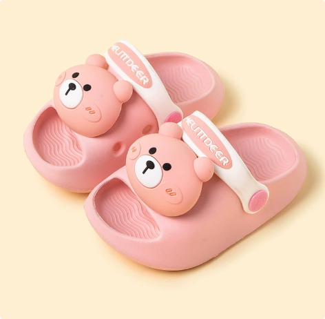 Mini Fashion – Glad och trygg – Polka Strandtofflor