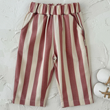 SoftStripe – Mjuka och bekväma – babybyxor med randigt mönster