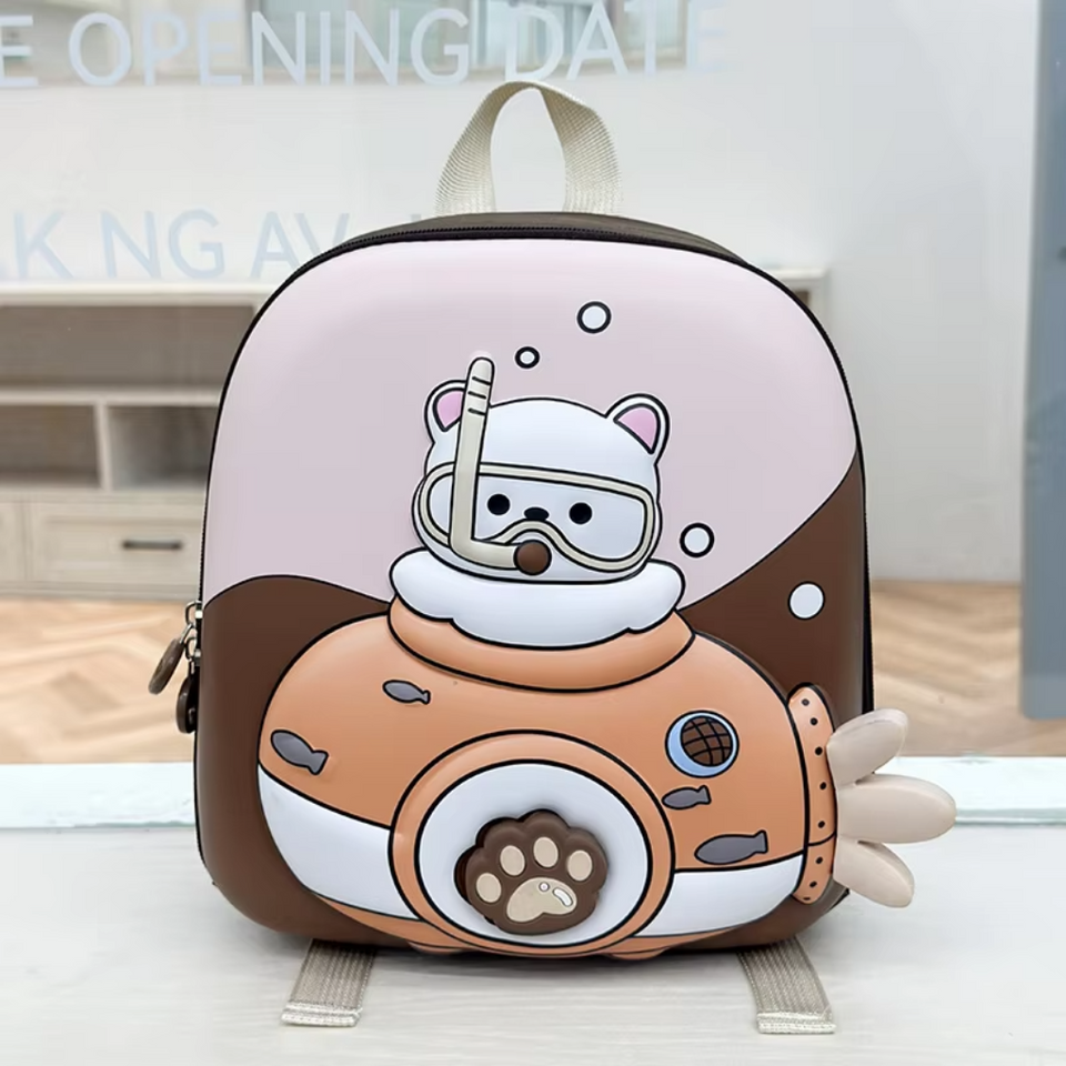 KiddoPack – Söt & praktisk – barnryggsäck med självlysande ben