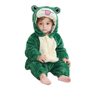 Mini Fashion - Hållbar & tvättbar - Djurromper Onesie (0-24 månader)
