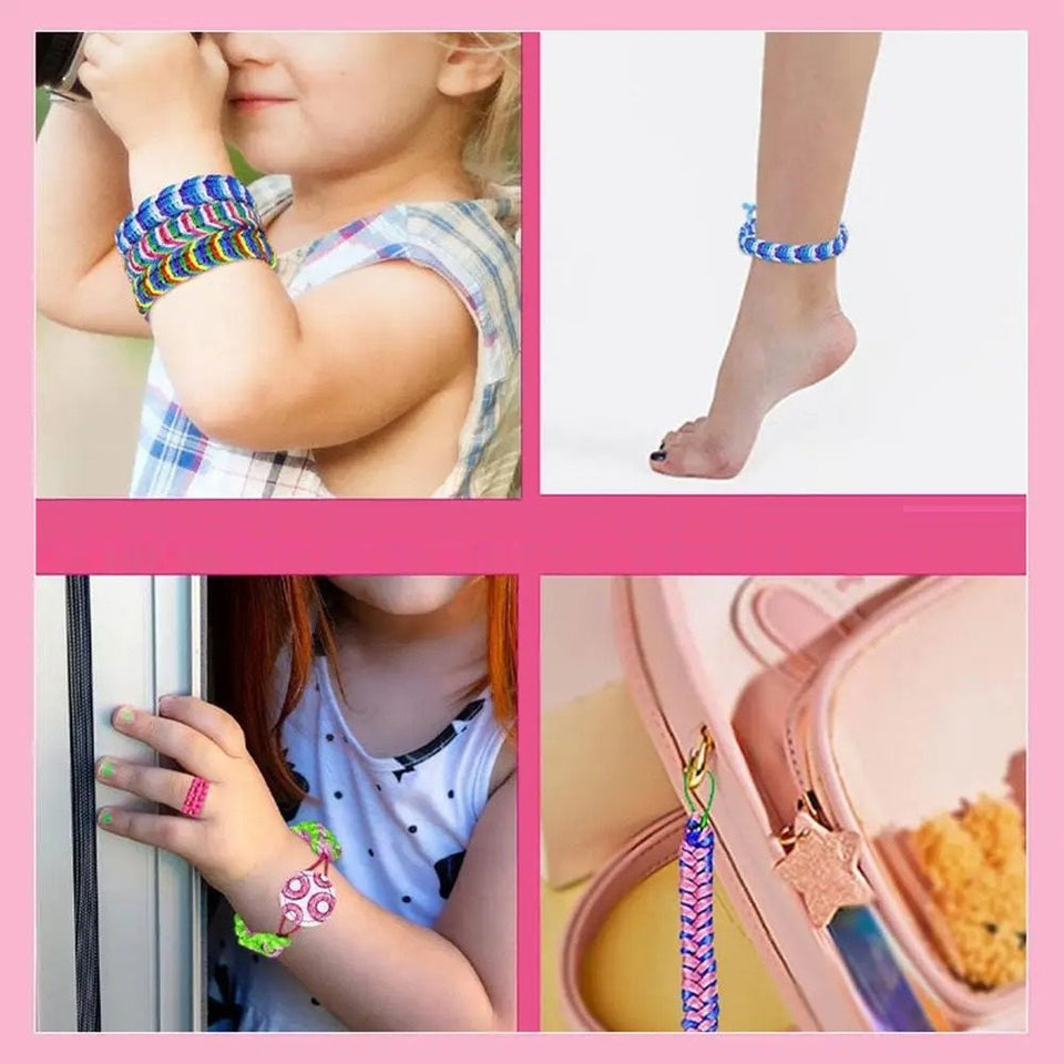 Craft Kids – Kreativt & Lärande – Sticka armbandsset för barn