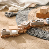 HappyTrain – Montessori & Fun – Träsats med tåg