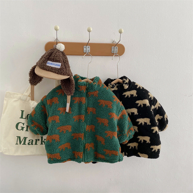 Mini Fashion™  – Extra mjuk och varm – Bären fleeceväst