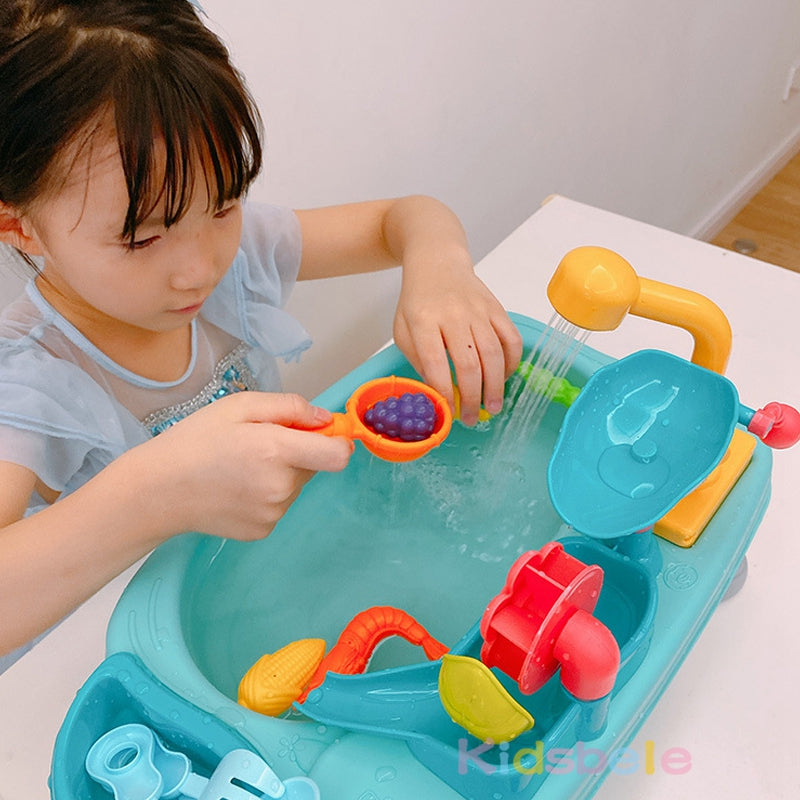SinkPlay – Fantasi & utveckling – 2-i-1 leksakssink & fiskespel