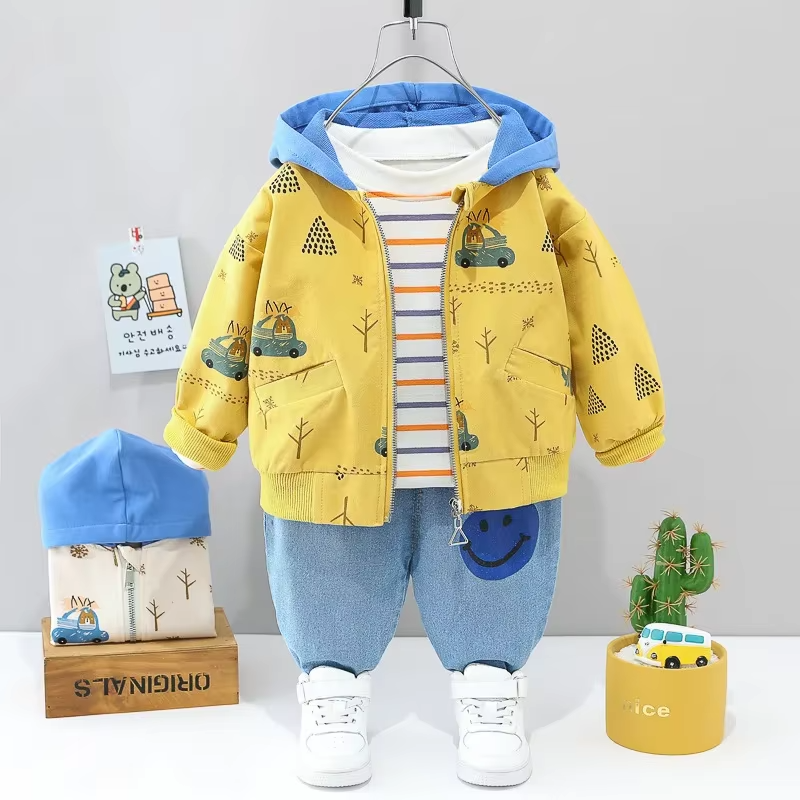 Mini Fashion™ - Småbarn & äventyr  - 3-delige Kleding Set