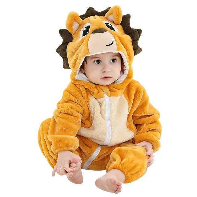 Mini Fashion - Hållbar & tvättbar - Djurromper Onesie (0-24 månader)