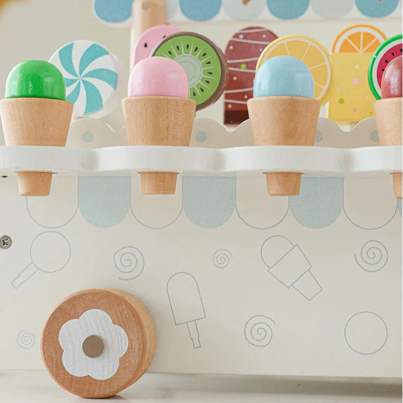 Wooden Gelato™ – Iskall fantasi – Rollspelande glassbil