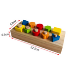 Bolt Board™ – Passningspussel - finmotoriska leksaker