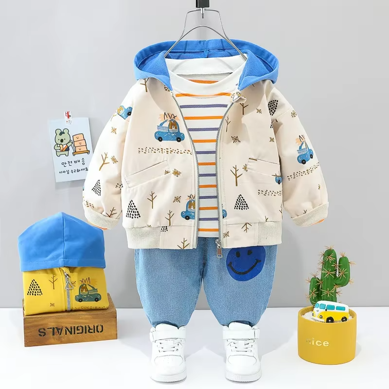 Mini Fashion™ - Småbarn & äventyr  - 3-delige Kleding Set