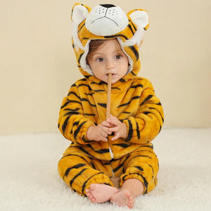 Mini Fashion - Hållbar & tvättbar - Djurromper Onesie (0-24 månader)