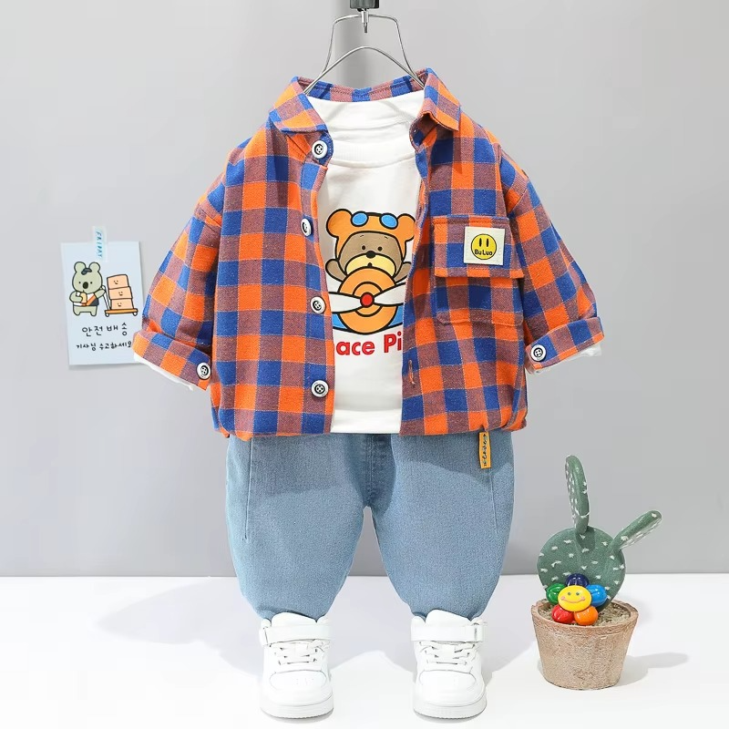 Mini Fashion™ - Småbarn & äventyr  - 3-delige Kleding Set