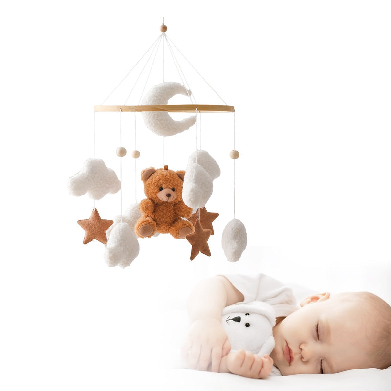 DreamBear – Lugnande & mjukt – Babymobil för lekhage och vagga