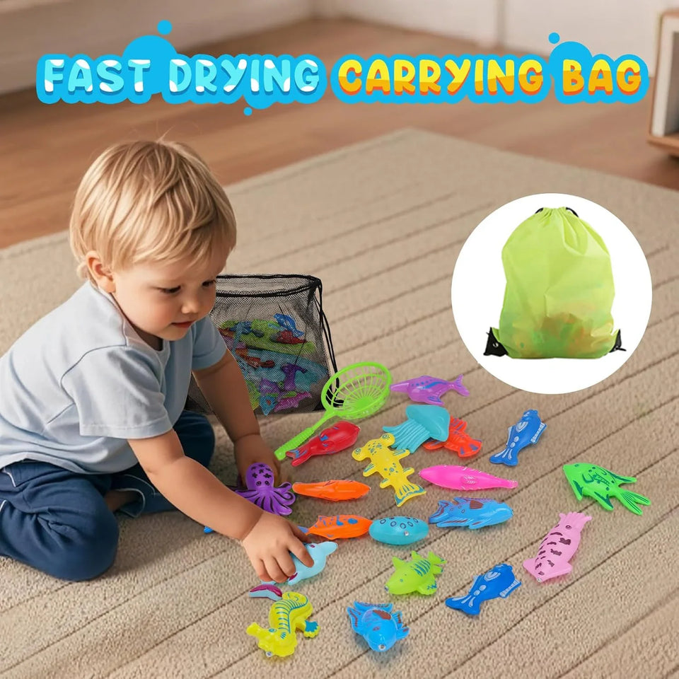 Fishing Game – Lärande och upptäckt – Magnetiskt fiskespel