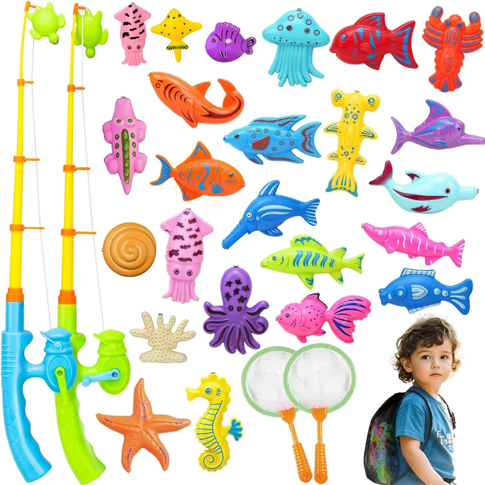 Fishing Game – Lärande och upptäckt – Magnetiskt fiskespel