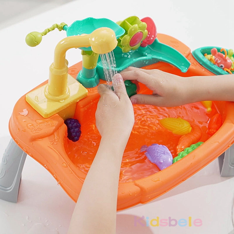 SinkPlay – Fantasi & utveckling – 2-i-1 leksakssink & fiskespel