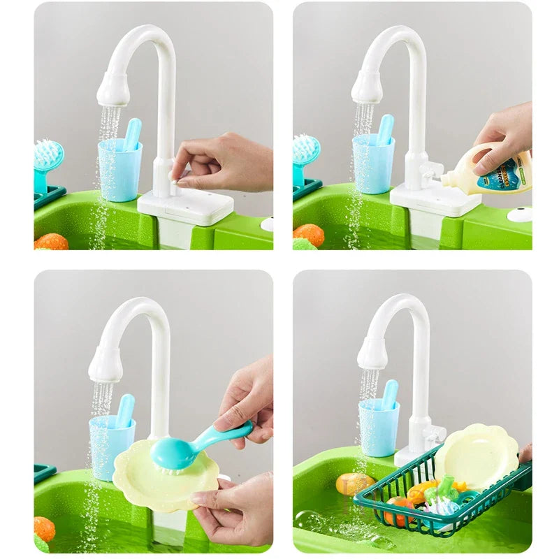 Children Kitchen – Roligt och lärorikt i vatten – 2-i-1 lekbänk
