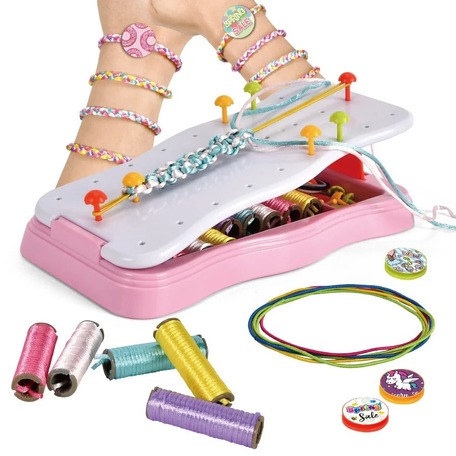 Craft Kids – Kreativt & Lärande – Sticka armbandsset för barn