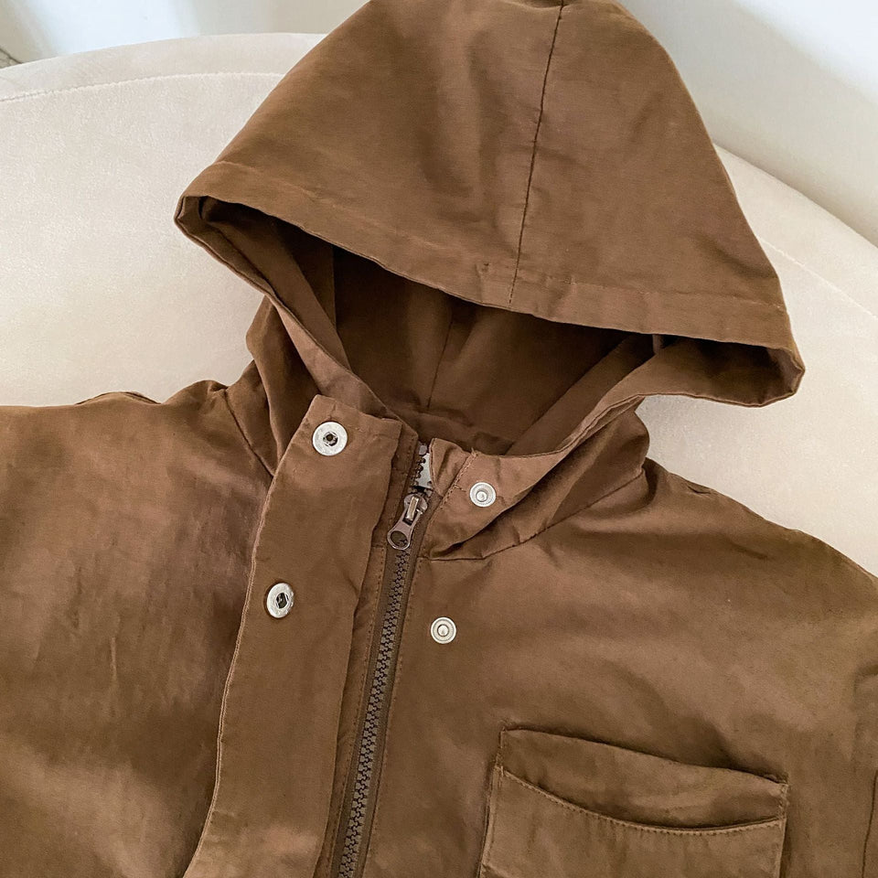 CozyShield – Vindtät och bekväm – barnparkas