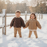 LittleWanderer – Varm och stilfull – vadderad barnjacka