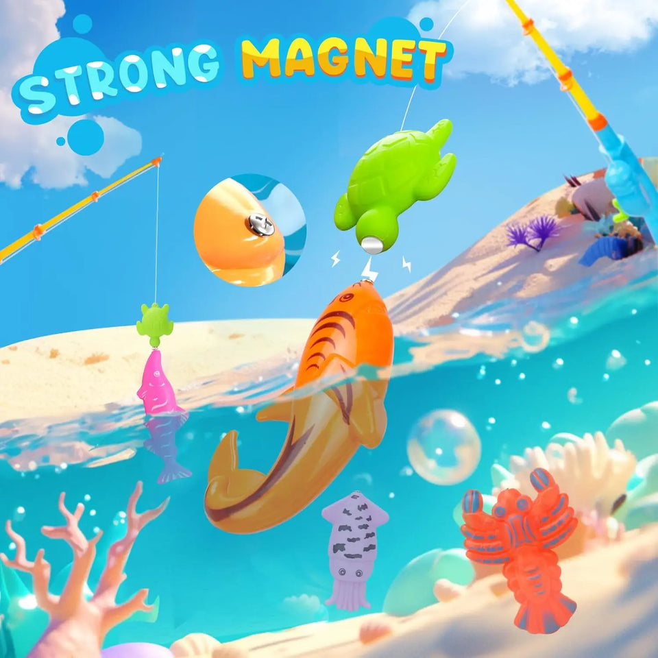 Fishing Game – Lärande och upptäckt – Magnetiskt fiskespel