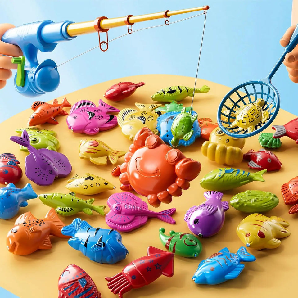 Fishing Game – Lärande och upptäckt – Magnetiskt fiskespel