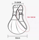 Baby Sling Carrier™ - Extra bred bärrem - Ergonomisk höftbärare