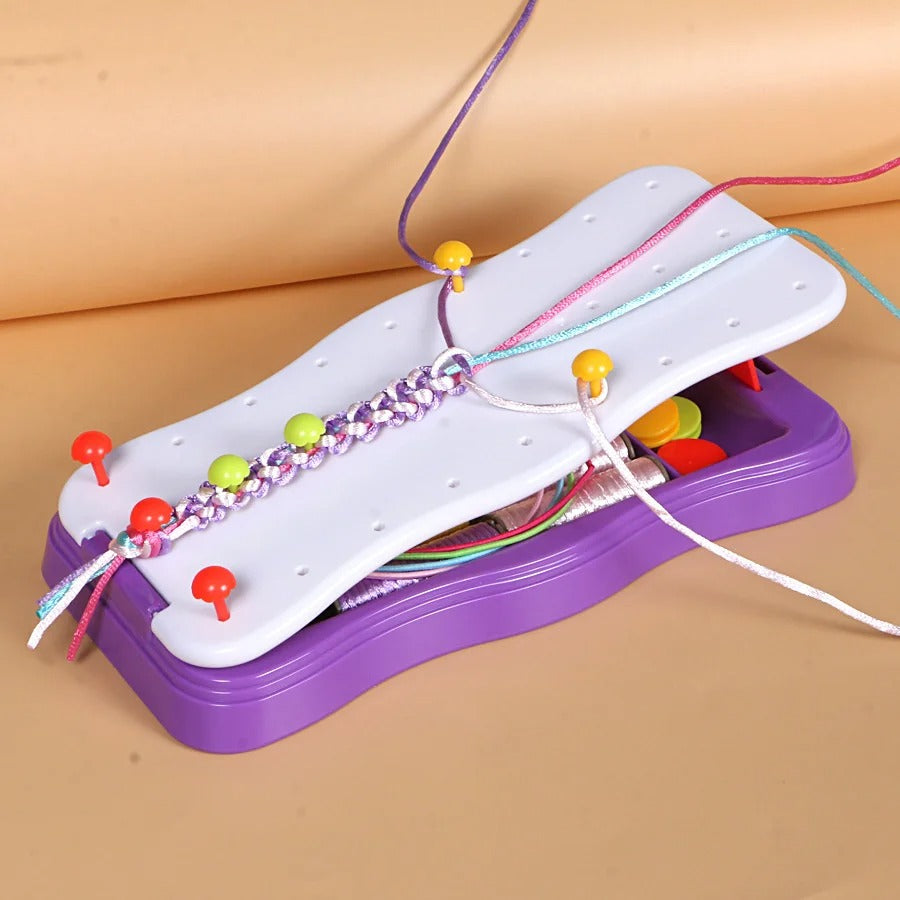 Craft Kids – Kreativt & Lärande – Sticka armbandsset för barn