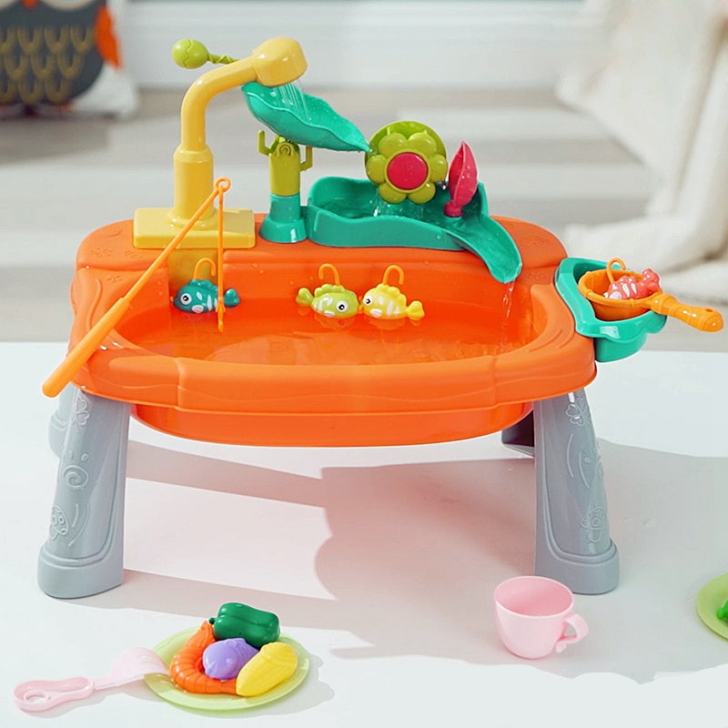 SinkPlay – Fantasi & utveckling – 2-i-1 leksakssink & fiskespel