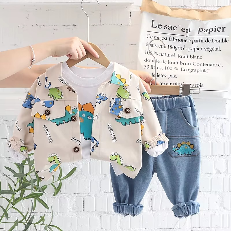 Mini Fashion™ - Småbarn & äventyr  - 3-delige Kleding Set